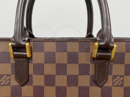 Designer-Style Brown Tote Bag