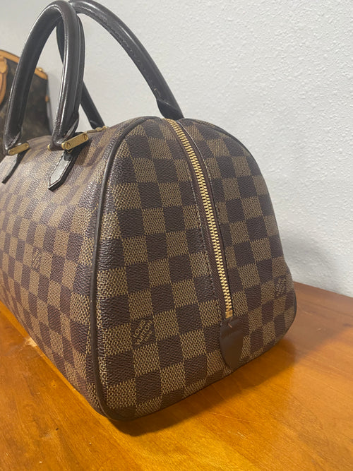 Brown Top-Handle Bag